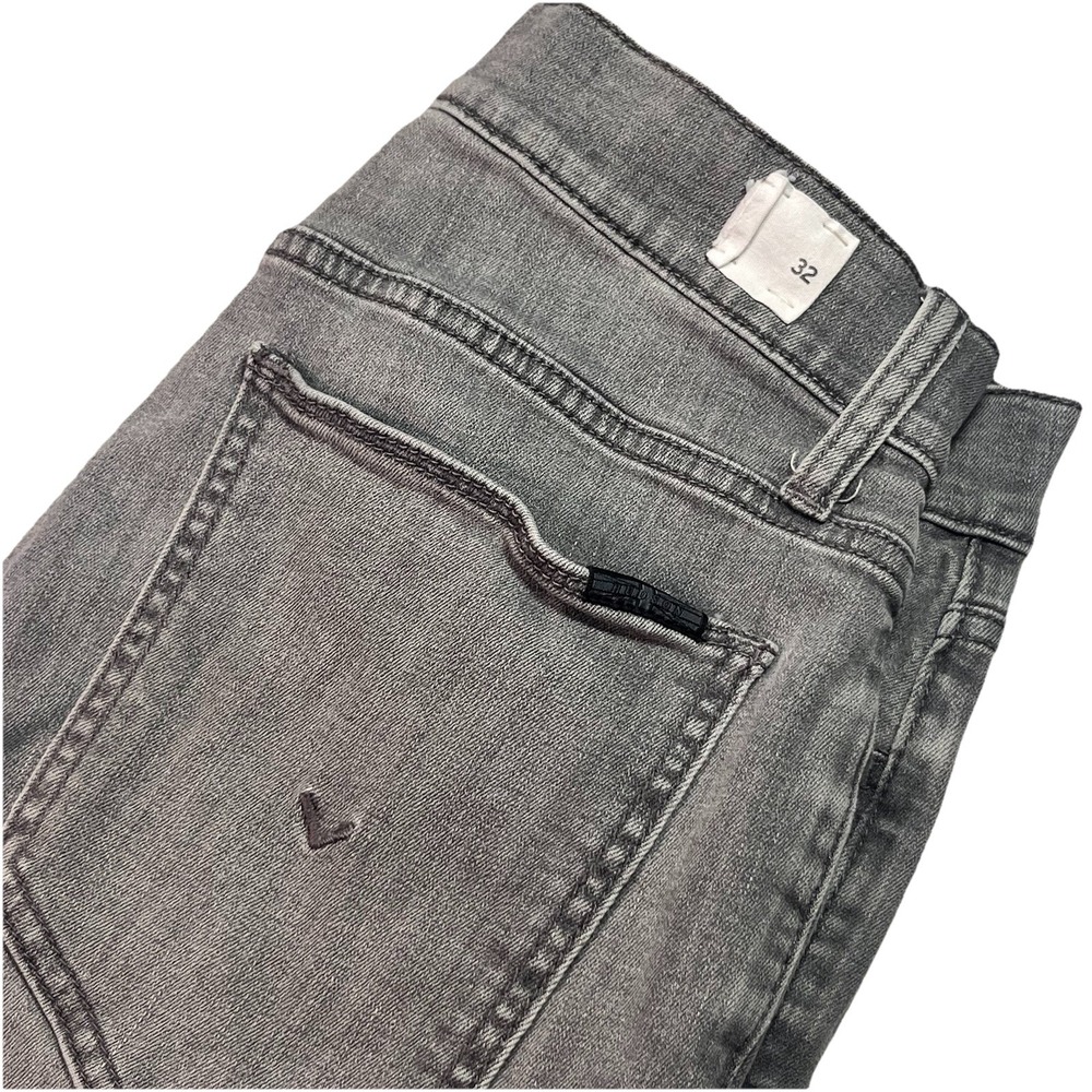 Hudson Jeans Ace Slim Skinny 32 x 32‎ Crescent Gray Cotton Polyester MSRP $215